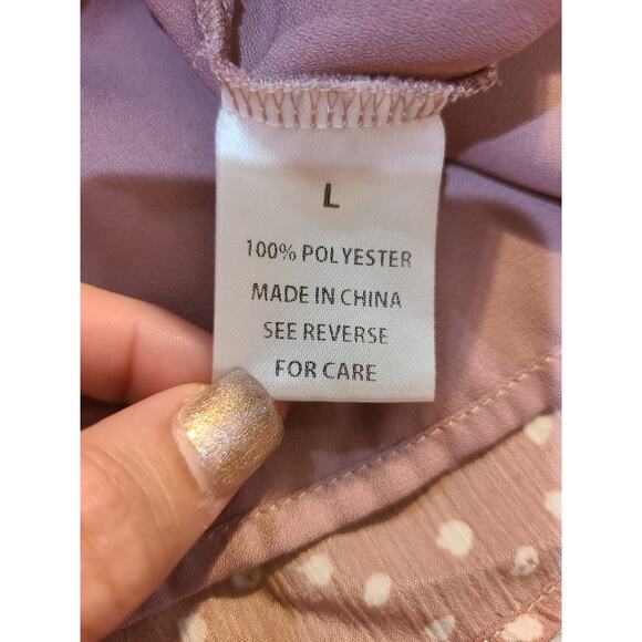 Wishlist apparel large women's polka dot tank top - Picture 5 of 8